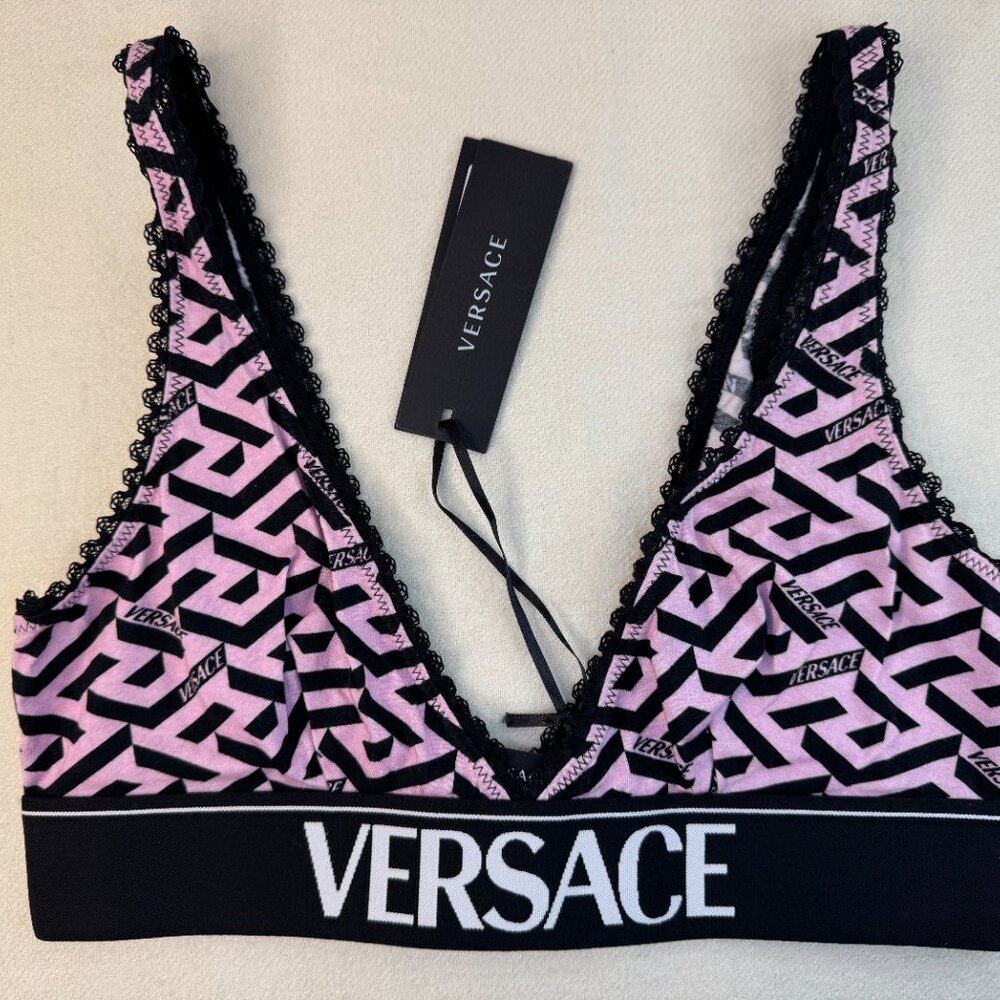 Cotton Brassier by Versace